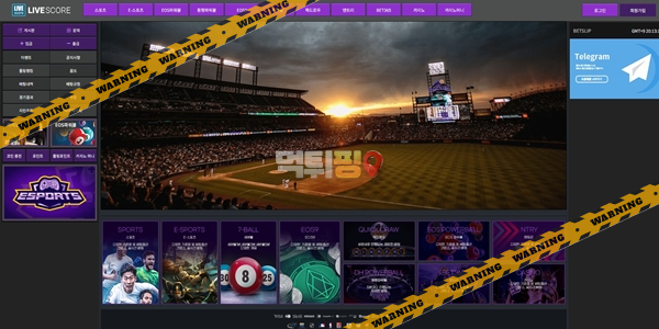 먹튀사이트 라이브스코어 먹튀검증