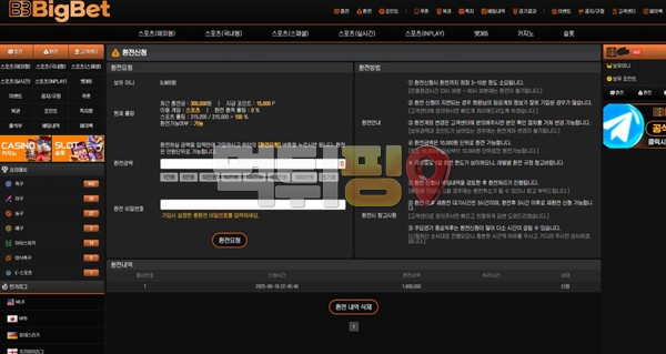 빅벳 먹튀 확정 증거자료