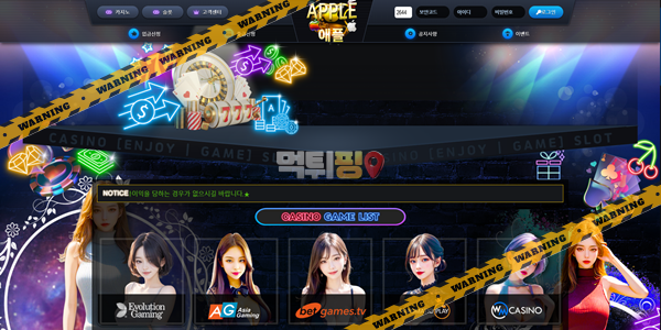먹튀사이트 애플 먹튀검증