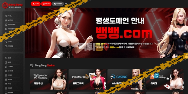 먹튀사이트 뱅뱅카지노 먹튀검증