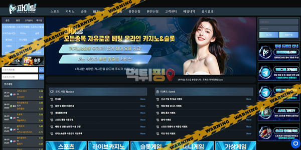 먹튀사이트 파이팅 먹튀검증