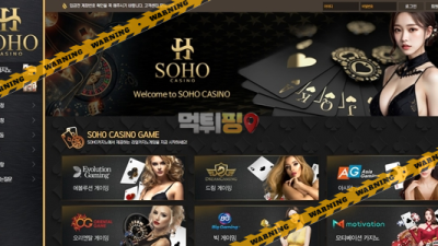 먹튀사이트 소호카지노 먹튀검증