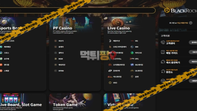 먹튀사이트 블랙락 먹튀검증