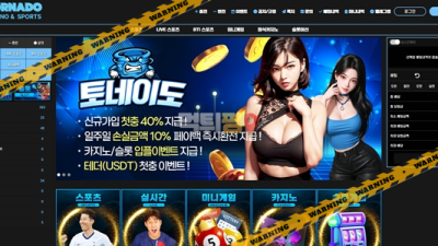 먹튀사이트 토네이도 먹튀검증