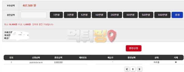 해링턴 먹튀 확정 증거자료