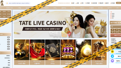 먹튀사이트 테이트 먹튀검증