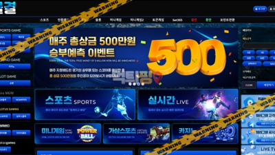 먹튀사이트 물결 먹튀검증